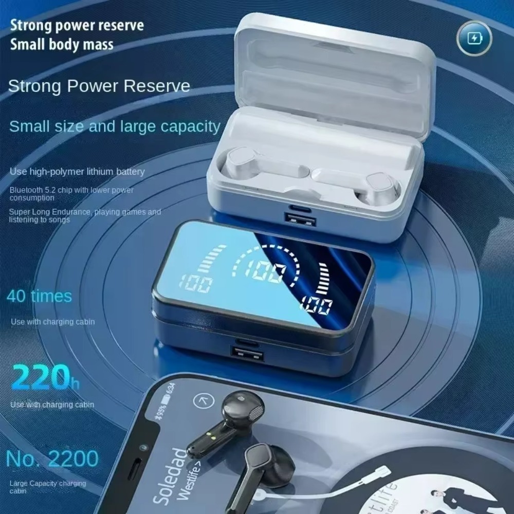 QCY TWS S20 Earphone Bluetooth - Video Games recension och pris