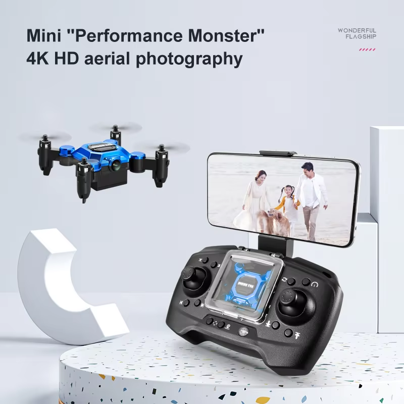 SNQP K04 Mini Foldable Drone 4 - Fpv Brushless Rc Drone 4K recension och pris