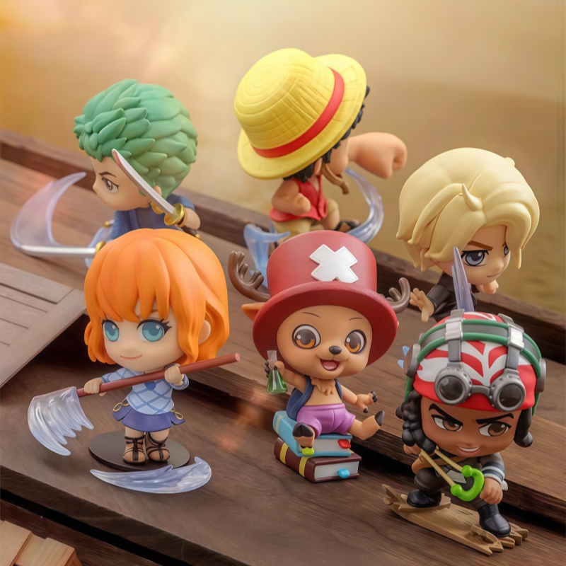 New Hot Toys One Piece Cosbi B - Anime Action Figure Blind Box recension och pris