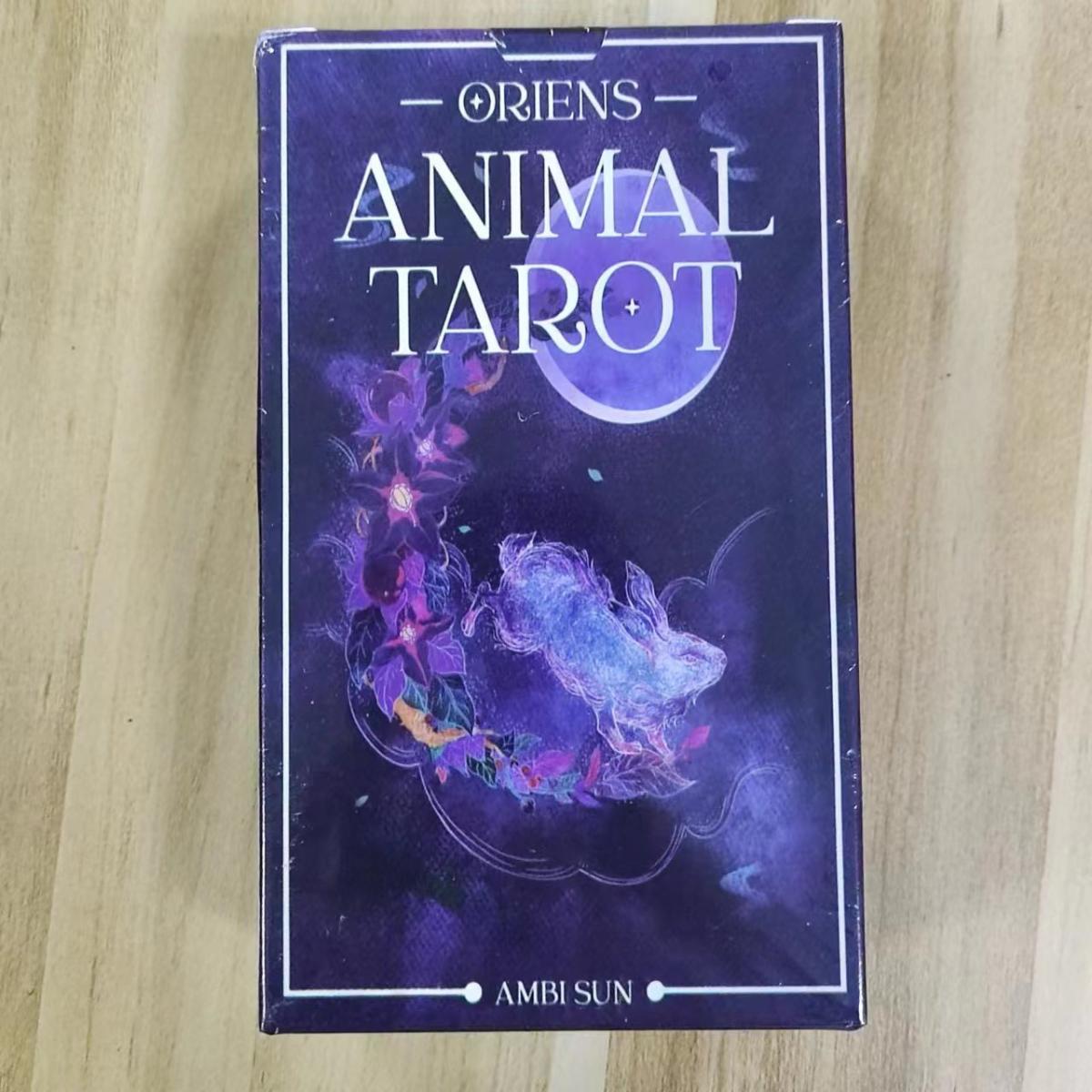 12x7 Cm Oriens Animal Tarot 78 - Tarot Cards Deck With Guidebook recension och pris